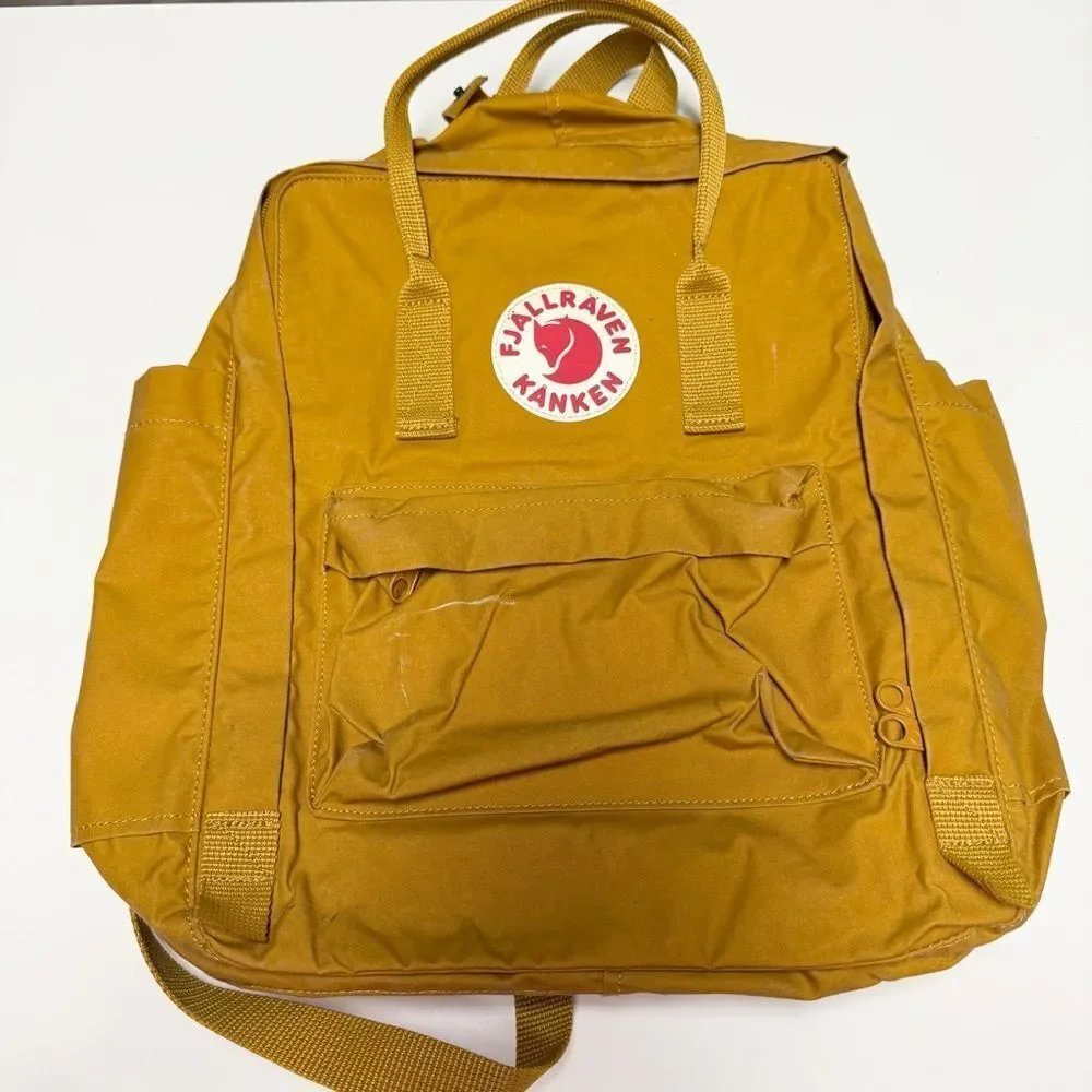 Fjallraven Backpack in Mustard